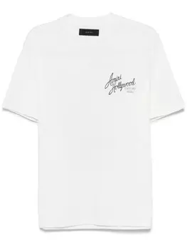 Футболка AMIRI Hollywood, белый