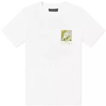 Футболка Amiri Leopard, белый