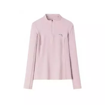 Футболка Anta Running Half Zip, фиолетовый