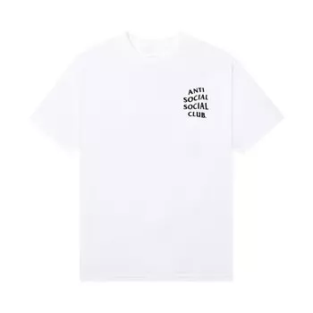 Футболка Anti Social Social Club Mind Games, Белая