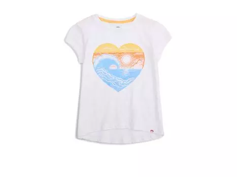 Футболка Appaman Kids Circle Tee, белый