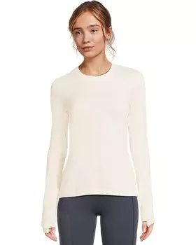 Футболка Arc'teryx Taema Thermal Crew Long Sleeve, цвет Arctic Silk Heather