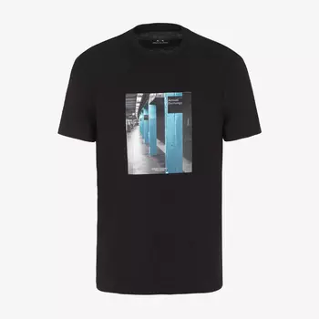 Футболка Armani Exchange Regular Fit, черный