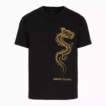 Футболка Armani Exchange Regular Fit, черный