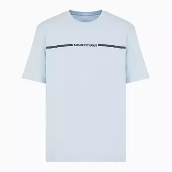 Футболка Armani Exchange Regular Fit, голубой
