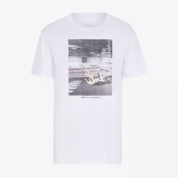 Футболка Armani Exchange Relaxed Fit, белый