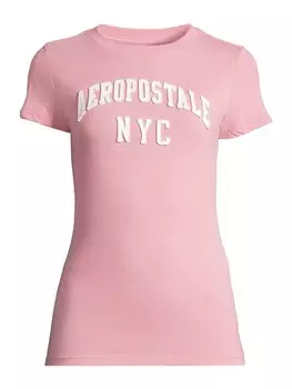 Футболка AROPOSTALE, темно-розовый