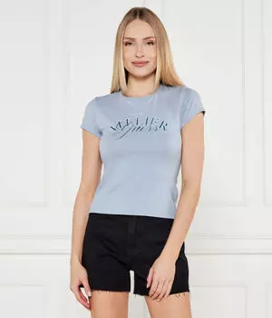 Футболка ателье r5 Slim fit Guess Jeans, синий