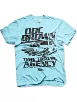 Футболка Back To The Future, синий
