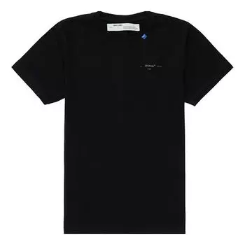 Футболка backbone 3m arrows slim tee black Off-White, черный