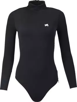 Футболка Balenciaga Long-Sleeve Swim T-Shirt 'Black', черный