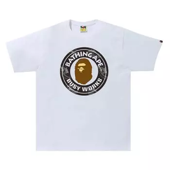 Футболка BAPE Busy Works, белая