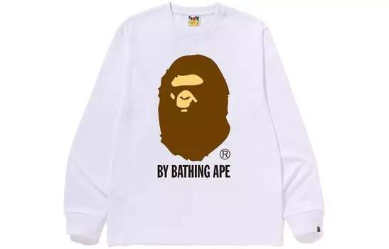 Футболка BAPE By Bathing Ape с длинным рукавом A Bathing Ape, белый