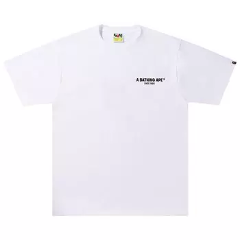 Футболка BAPE Classic Logo #1, Белая