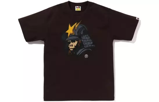 Футболка BAPE General Kabuto A Bathing Ape, коричневый