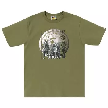 Футболка BAPE Kabuto Olive Drab