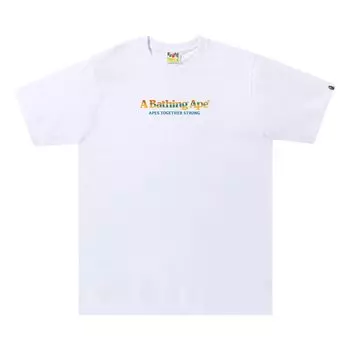 Футболка BAPE Mountain Tee 'White', белый