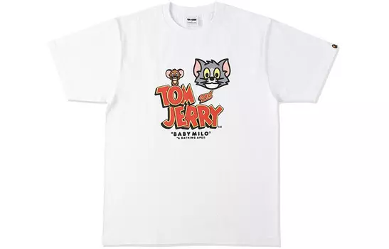 Футболка Bape мужская A Bathing Ape, белый