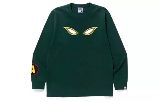 Футболка BAPE Shadow L/S A Bathing Ape, черный