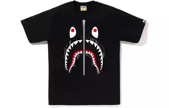 Футболка BAPE Speed Racer Big Shark A Bathing Ape, серый