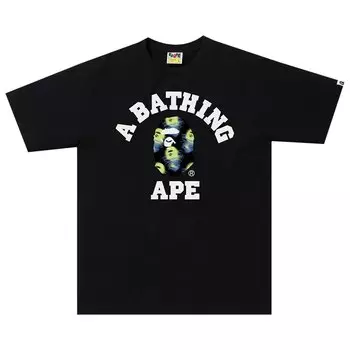 Футболка BAPE Storm College, черная