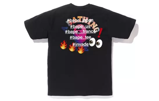 Футболка Bape унисекс A Bathing Ape