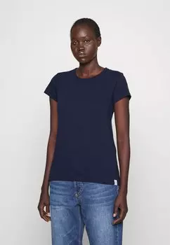 Футболка Basic rag & bone, темно-синий