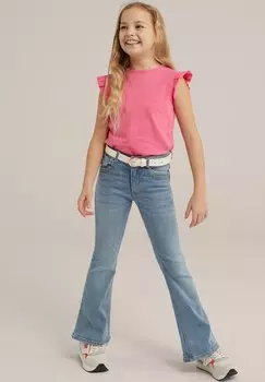 Футболка базовая WE Fashion, цвет pink
