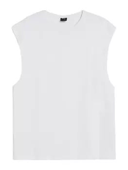 Футболка Bershka, белый