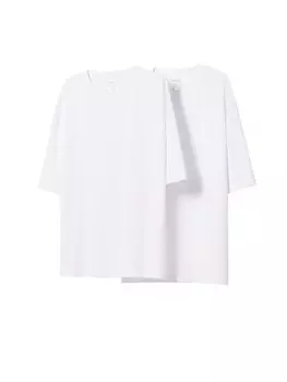 Футболка Bershka, белый