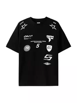 Футболка Bershka, черный