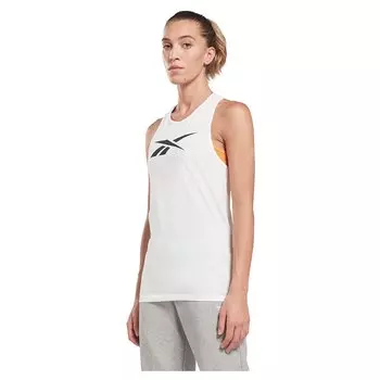 Футболка без рукавов Reebok Essentials Vector Graphic, белый