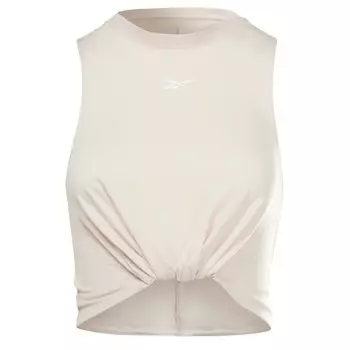 Футболка без рукавов Reebok Gathered Solid, белый