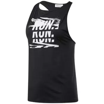 Футболка без рукавов Reebok One Series Running Activchill, черный