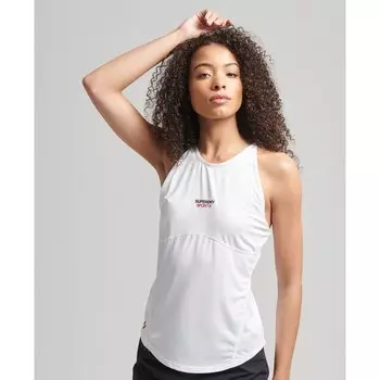 Футболка без рукавов Superdry Active, белый