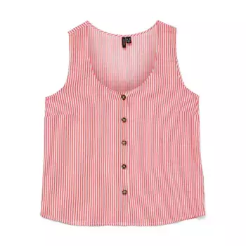 Футболка без рукавов Vero Moda Bumpy, красный