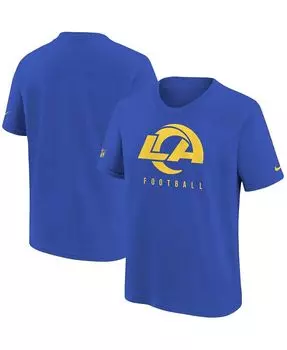 Футболка Big Boys Royal Los Angeles Rams Sideline Legend Performance Nike