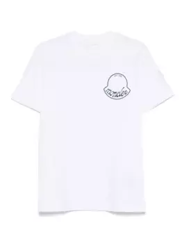 Футболка Big Crest Logo MONCLER, белый
