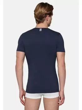 Футболка Bikkembergs, темно-синий