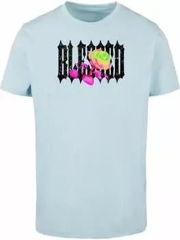 Футболка Blessed Rose Tee Ocean Mister Tee, синий