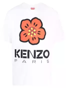 Футболка Boke Flower KENZO, белый