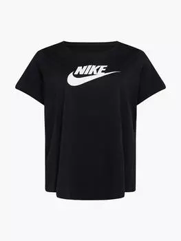 Футболка больших размеров Nike, черный