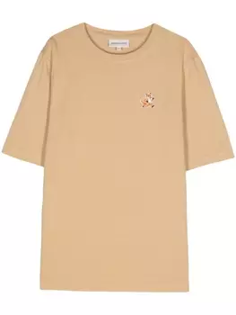 Футболка Bold Fox Maison Kitsun, бежевый