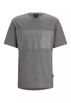Футболка BOSS TESSIN 199 Regular Fit, серый