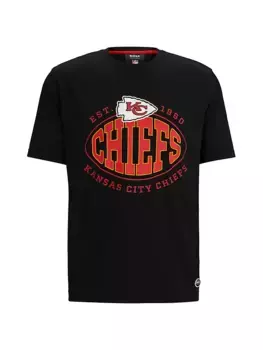 Футболка BOSS x NFL из эластичного хлопка Boss, черный