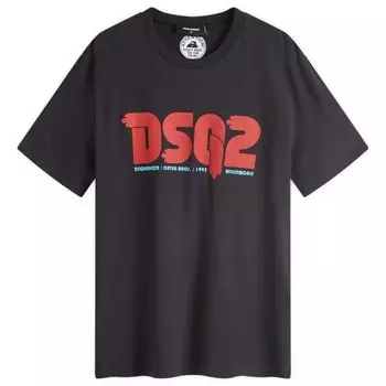 Футболка братьев Кейтен Dsquared2, черный
