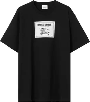 Футболка Burberry Prorsum Label T-Shirt 'Black', черный