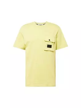 Футболка Calvin Klein, пастельно-желтый
