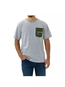 Футболка CARHARTT Camo, серый