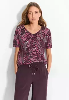 Футболка Cecil из тонкой пряжи, красный